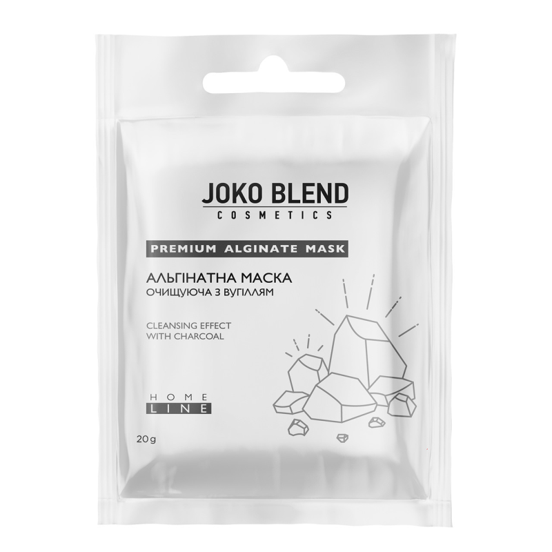Альгінатна маска очищуюча з вугіллям Joko Blend 20 г Альгінатна маска очищуюча з вугіллям Joko Blend 20 г