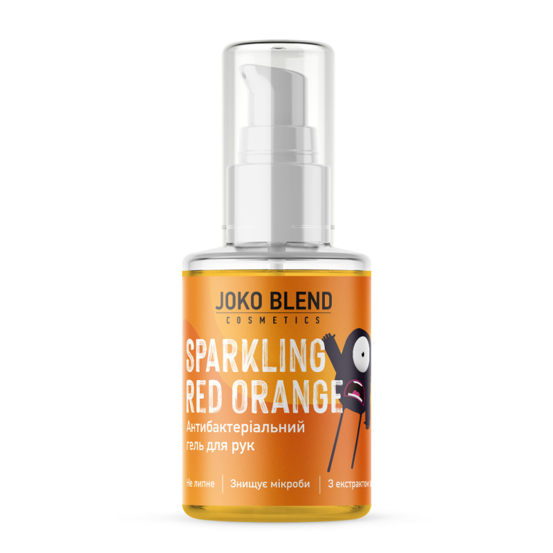 Антибактеріальний гель для рук Sparkling Red Orange 30 мл Антибактеріальний гель для рук Sparkling Red Orange 30 мл