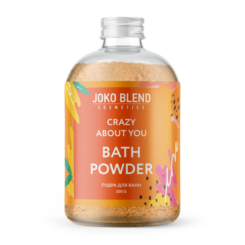 Вируюча пудра для ванни Crazy about you Joko Blend 200 г