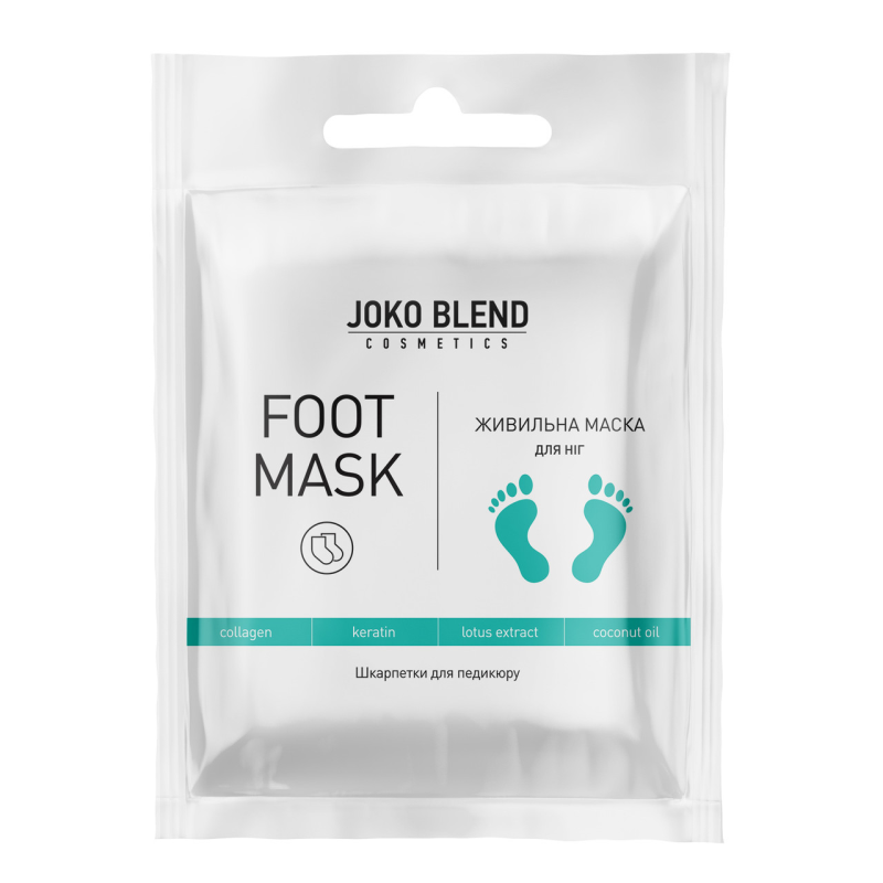 Поживна маска-шкарпетки для ніг Joko Blend 40 г Поживна маска-шкарпетки для ніг Joko Blend 40 г