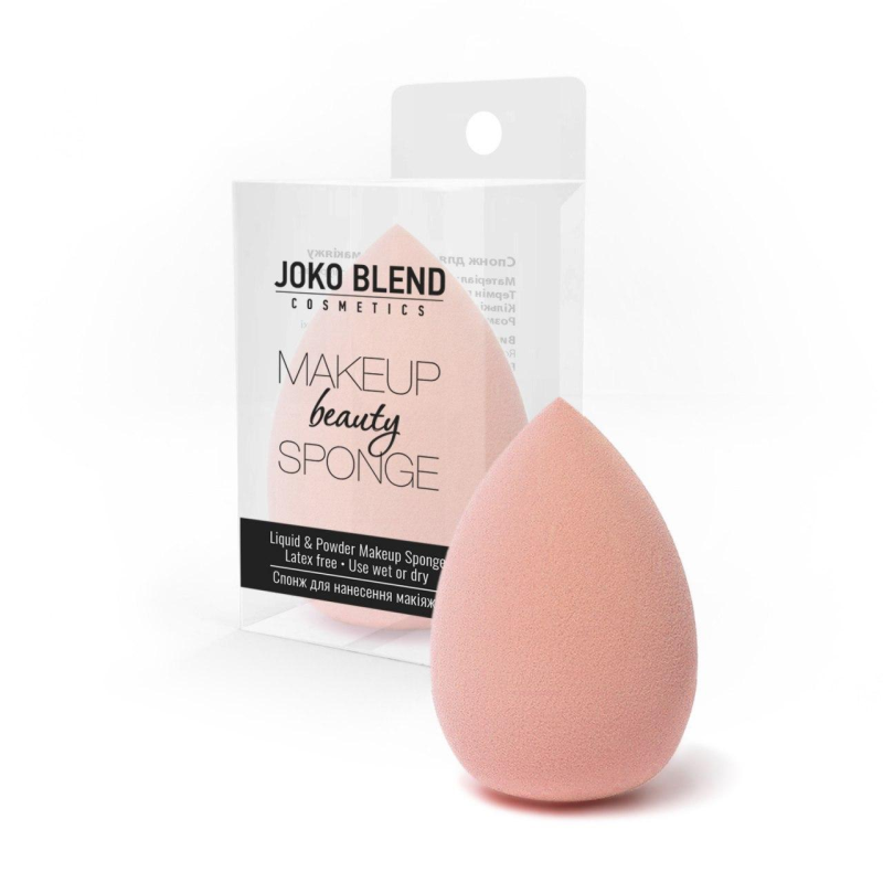 Спонж для макіяжу Makeup Beauty Sponge Peach Joko Blend Спонж для макіяжу Makeup Beauty Sponge Peach Joko Blend