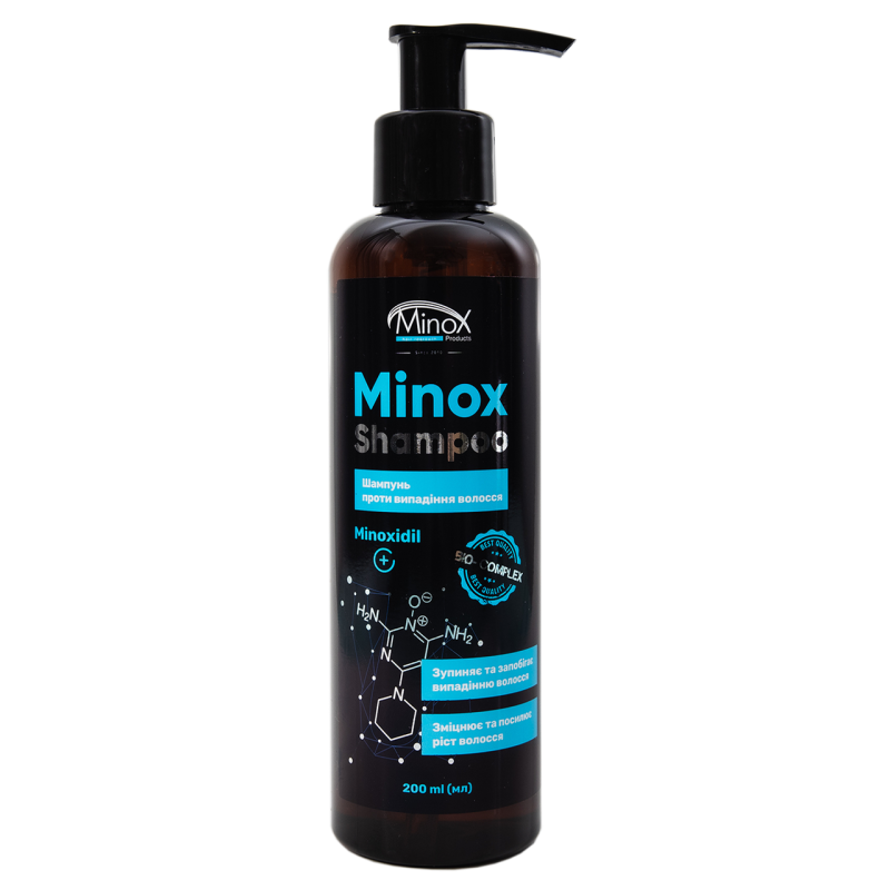 Шампунь від випадіння волосся MinoX Shampoo, 200 мл